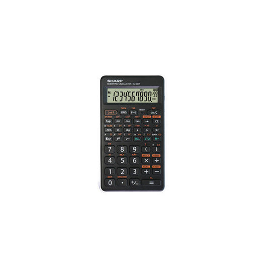 Sharp - Calcolatrice scientifica - Bianco - EL501TBWH