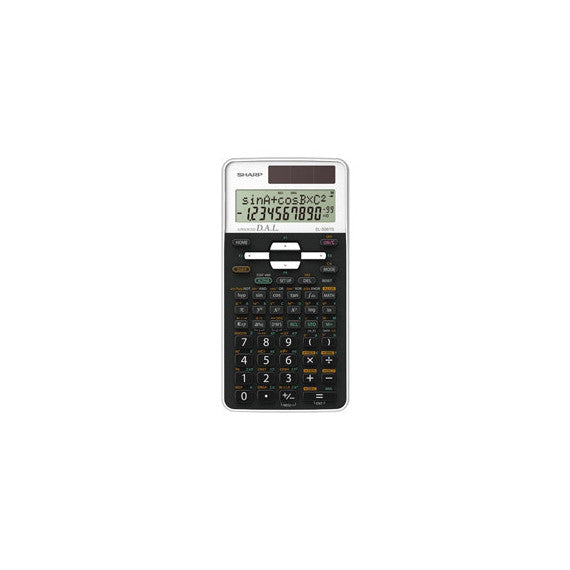 Sharp - Calcolatrice - scientifica -Bianco - EL506TS