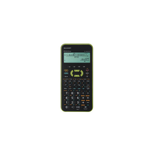 Sharp - Calcolatrice Scientifica EL-W531XH - Verde - ELW531XHGR