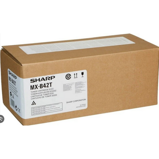 Sharp MX-B42T nero toner originale Sharp MX-B427PW, MX-B427W MXB42T capacità 20.000 pagine