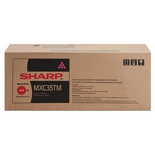Sharp MX-C35TM magenta toner originale Sharp MX-C357F, MX-C407P MXC35TM capacità 6.000 pagine