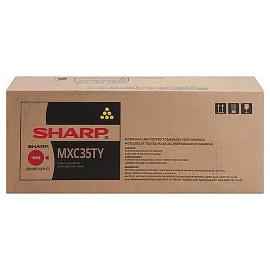 Sharp MX-C35TY giallo toner originale Sharp MX-C357F, MX-C407P MXC35TY capacità 6.000 pagine
