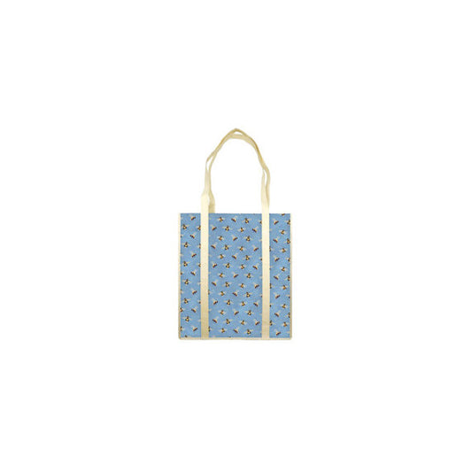 Shopper con manici - fantasia Bees - 35 x 40 x 8 cm - carta lavabile 100 gr - Kartos