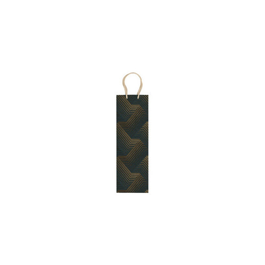 Shopper portabottiglie - fantasia colore - 37x12x9cm - Rex Sadoch