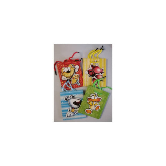 Shopper Saemec Fattoria 4 soggetti conf. 12 pz 11x6x13,5 cm SC60353