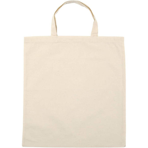 Shopping bag 100% cotone natural Creativ Company - conf. 5 pz - 38x42 cm 49905