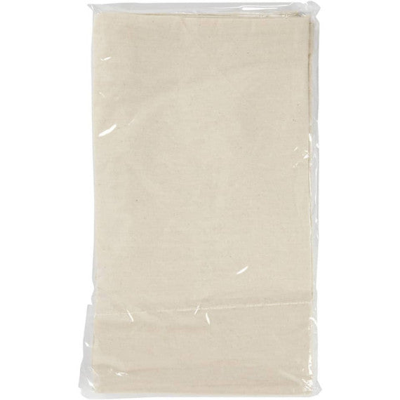 Shopping bag 100% cotone natural Creativ Company - conf. 5 pz - 38x42 cm 49905