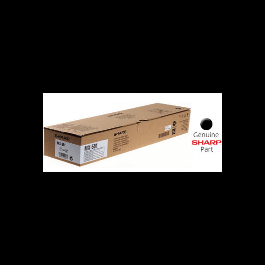 SHRAP MX-561GT MX-560GT NERO TONER ORIGINALE PER SHARP MX-M26030,M3050,M3570,M364,M565,M5050,M6050 MX560 40.000 PAGINE
