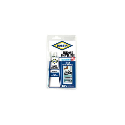 Silicone Universale - 60 ml - trasparente - Bostik