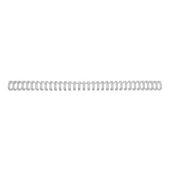 Spirali metalliche a 34 anelli GBC WireBind 11 mm A4 argento - fino a 100 fogli - conf. 100 pezzi - RG810797