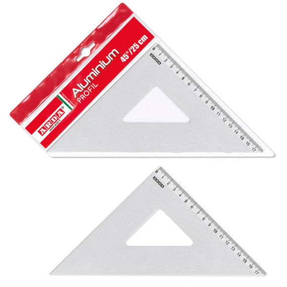 Squadra ARDA Linea Profil alluminio 45° 30 cm 18026