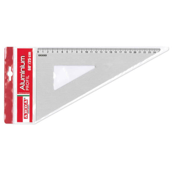 Squadra ARDA Linea Profil alluminio 60° 25 cm 18126
