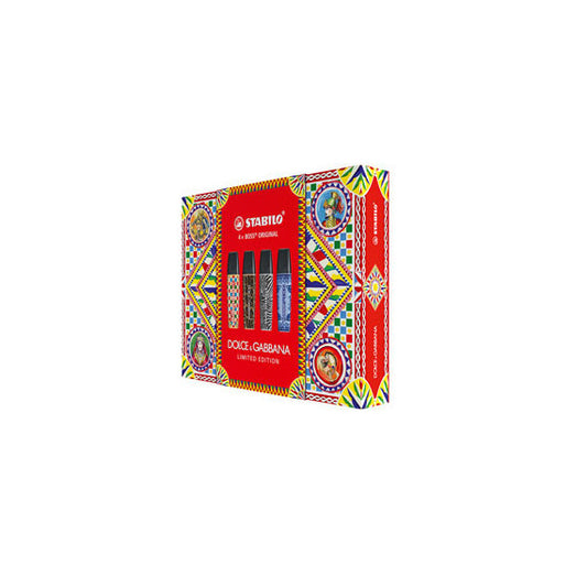 Stabilo Boss Original per Dolce&Gabbana - colori assortiti – Stabilo Edizione Limitata - cofanetto 4 evidenziatori
