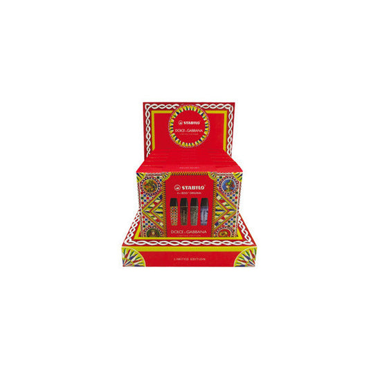 Stabilo Boss Original per Dolce&Gabbana - colori assortiti – Stabilo Edizione Limitata - expo da banco con 6 cofanetti