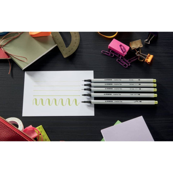 Stabilo Creative Tips - conf. 50 pz - colori classic 89/30-6-2-20