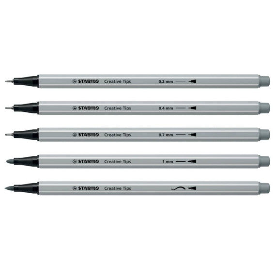 Stabilo Creative Tips - conf. 50 pz - colori classic 89/30-6-2-20