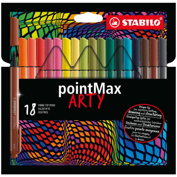 Stabilo Point Max fineliner - conf. 18 colori assortiti 488/18-01