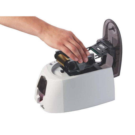 Stampante per tessere Durable DURACARD® ID 300 - 1 stampante + 1 starter kit (nastro colori + 100 tessere) - 8910-00