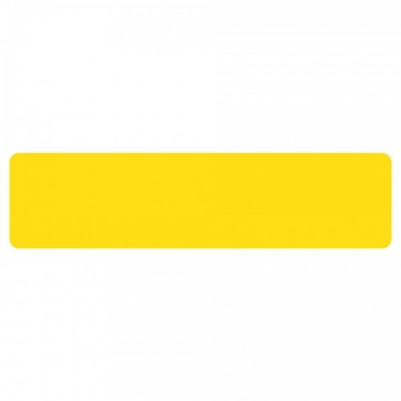 Sticker segnaletici adesivi Tarifold PRO® di sicurezza - rettangolari 200x50 mm giallo  Conf. 10 pezzi - B197104