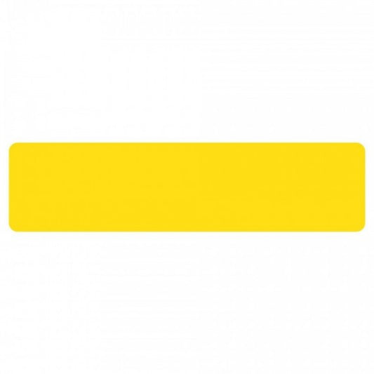 Sticker segnaletici adesivi Tarifold PRO® di sicurezza - rettangolari 200x50 mm giallo  Conf. 10 pezzi - B197104