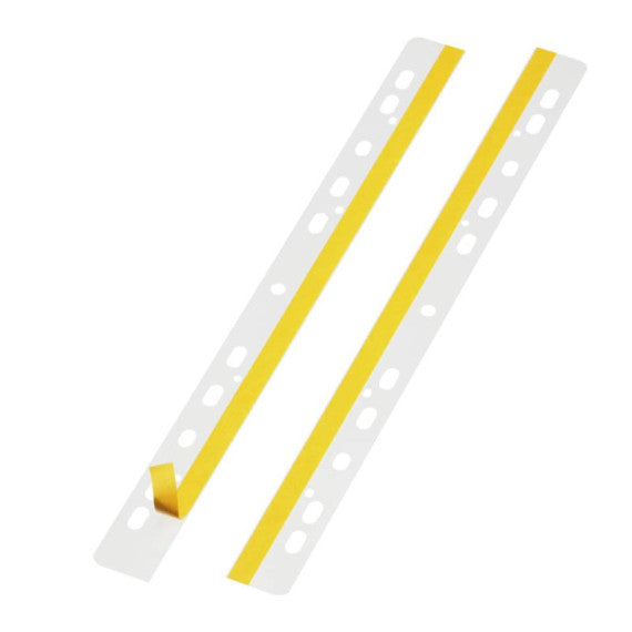 Striscie adesive a foratura universale DURABLE A4 trasparente conf. 50 pezzi 806419