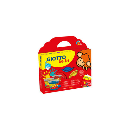 Supercolori a dita - 100 ml  - rosso, blu, giallo - Giotto bebe - conf. 3 pezzi