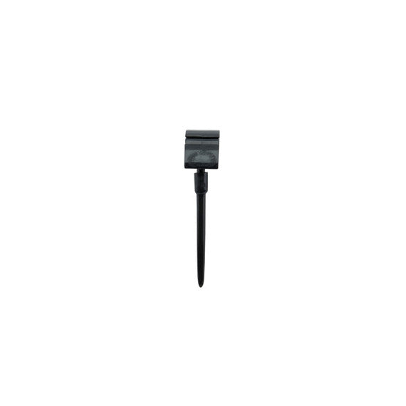 Supporti a spina per targhette - nero - Securit - set 20 pezzi