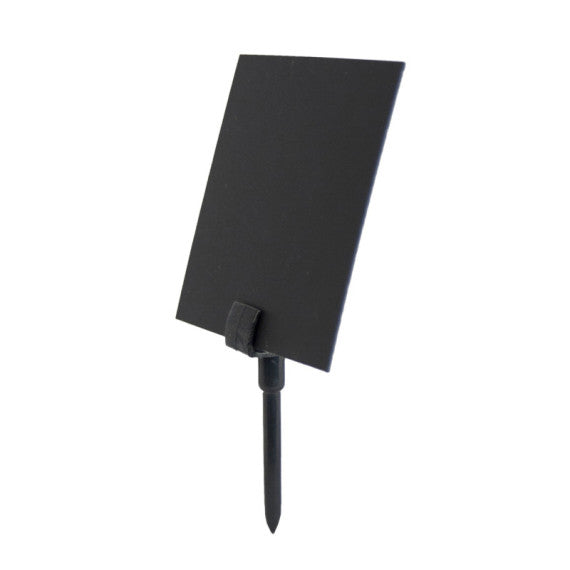 Supporti a spina per targhette - nero - Securit - set 20 pezzi