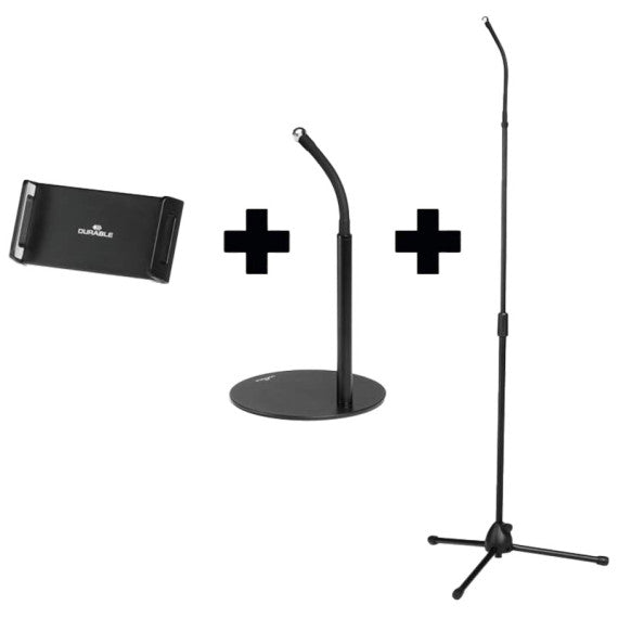 Supporto da tavolo e pavimento per tablet - TWIST COMBI - da 4,3 a 13 - Durable