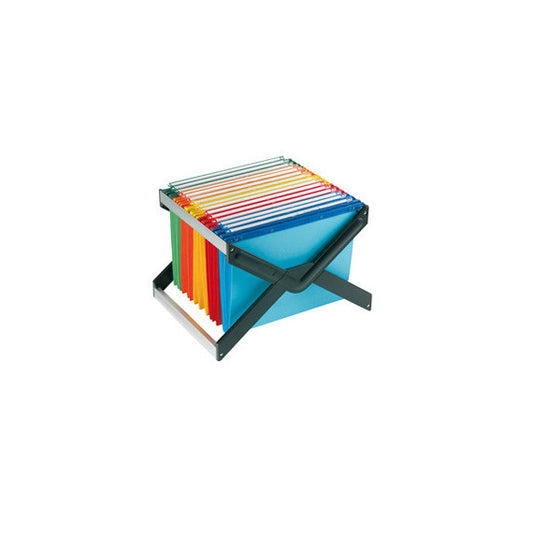 Supporto per cartelle sospese Luxor - con 10 cartelle Joker interasse 33 cm - 41x27,5x32 cm - colori assortiti - Bertesi