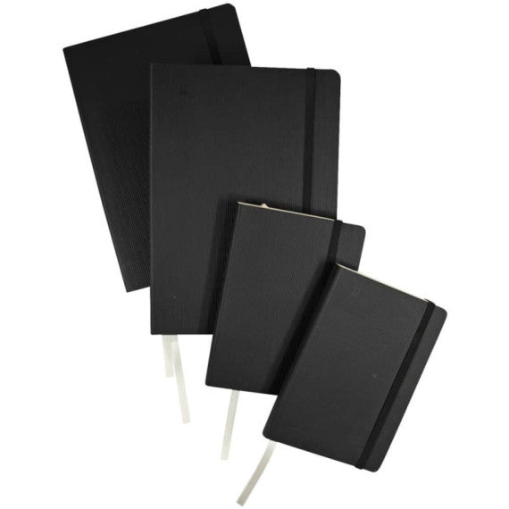 Taccuini Donau 95 ff quadretti A5 nero 1345100-01
