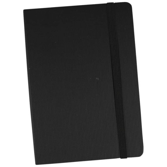 Taccuini Donau 95 ff righe A6 nero 1346101-01