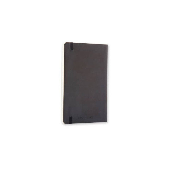 Taccuino a righe large 13x21 cm copertina morbida Moleskine nero QP616