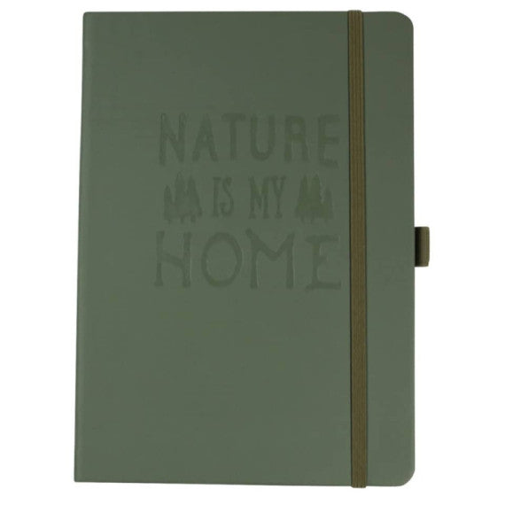 Taccuino con copertina impermeabile Donau Outdoor A5 120 g/m² verde oliva 330370011
