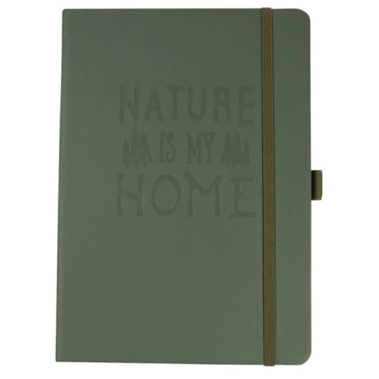 Taccuino con copertina impermeabile Donau Outdoor A5 120 g/m² verde oliva 330370011