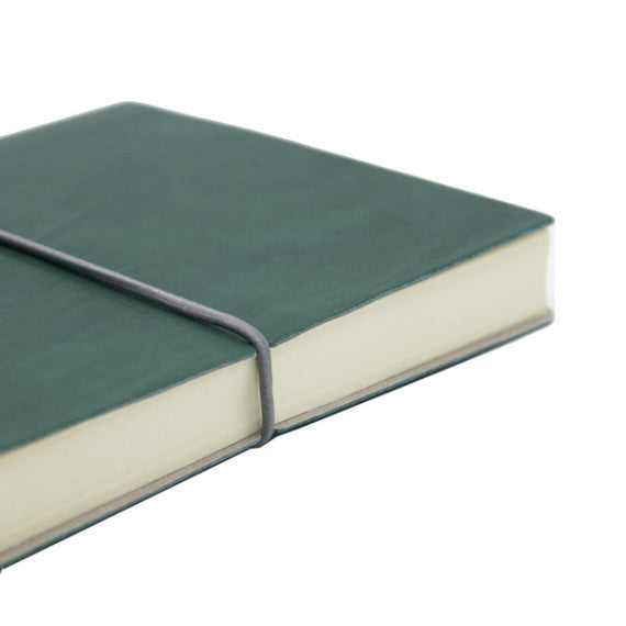Taccuino Evo Ciak - 15 x 21 cm - fogli bianchi - copertina verde - In Tempo