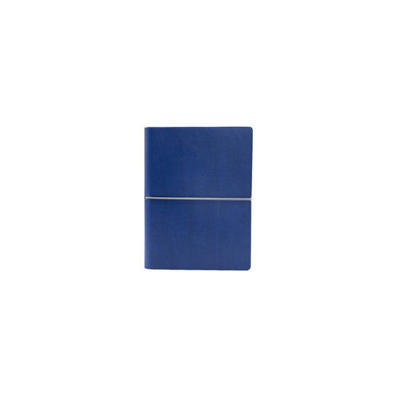 Taccuino Evo Ciak - 9 x 13 cm - fogli a righe - copertina blu - In Tempo