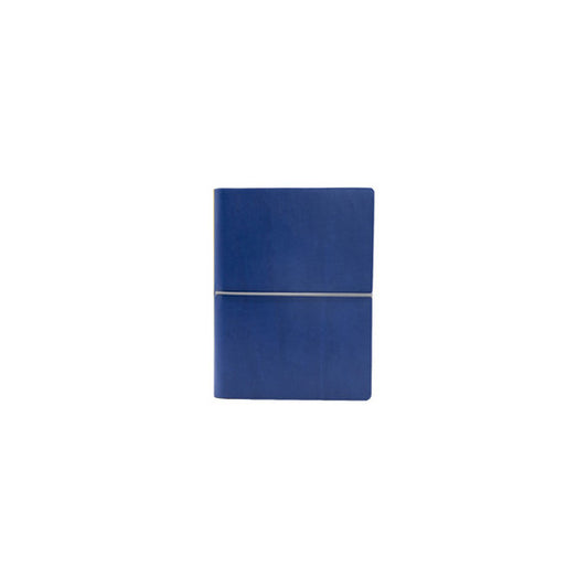 Taccuino Evo Ciak - 9 x 13 cm - fogli bianchi - copertina blu - In Tempo