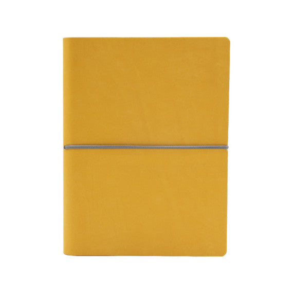 Taccuino Evo Ciak - 9 x 13 cm - fogli bianchi - copertina giallo - In Tempo