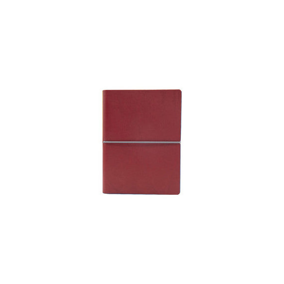 Taccuino Evo Ciak - 9 x 13 cm - fogli bianchi - copertina rosso - In Tempo