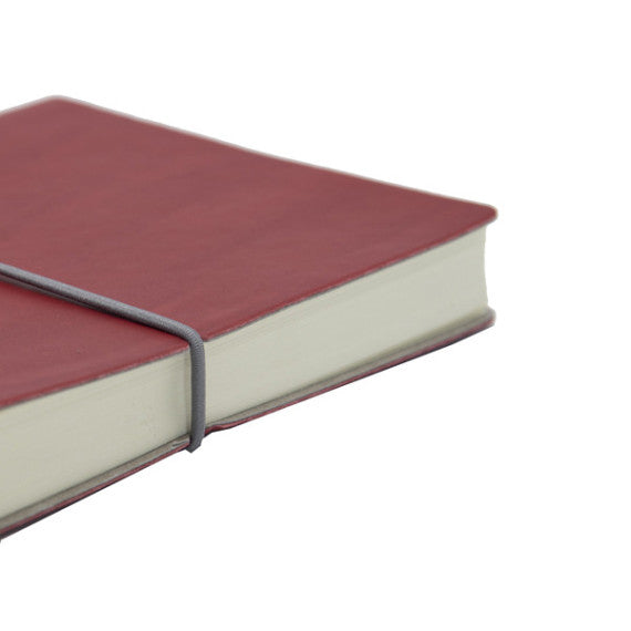 Taccuino Evo Ciak - 9 x 13 cm - fogli bianchi - copertina rosso - In Tempo
