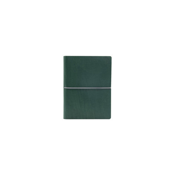 Taccuino Evo Ciak - 9 x 13 cm - fogli bianchi - copertina verde - In Tempo