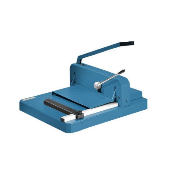 Taglierina a ghigliottina Dahle con pressino rapido blu R000842