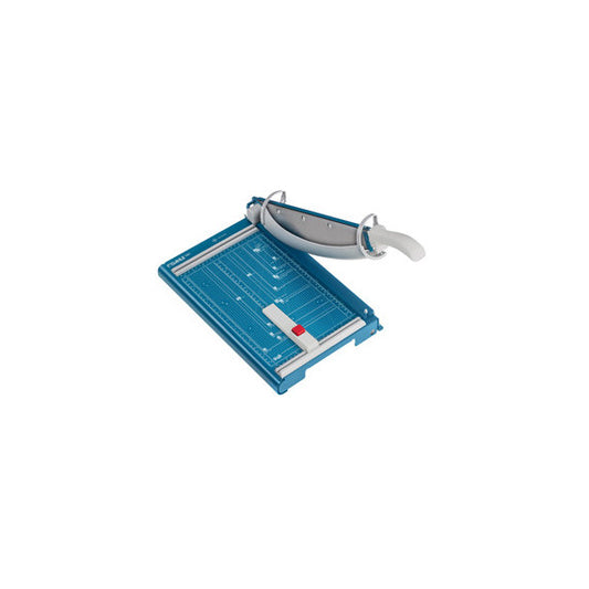 Taglierina a leva 561 - con paramano rotante - 44 x 26,5 cm - 360 mm (A4) - 35 fogli - blu - Dahle