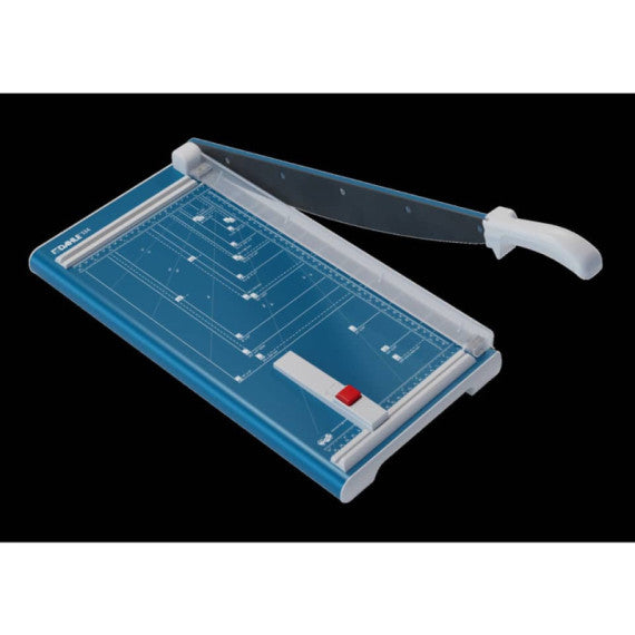 Taglierina a leva Dahle con pressino manuale luce 460-1,5 mm blu - R000534