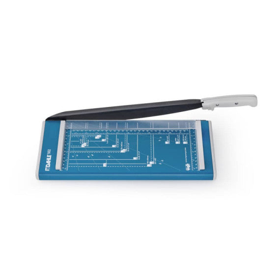 Taglierina a leva Dahle Hobby con pressino manuale max 8 fogli - luce 320-0,8 mm blu - R000502