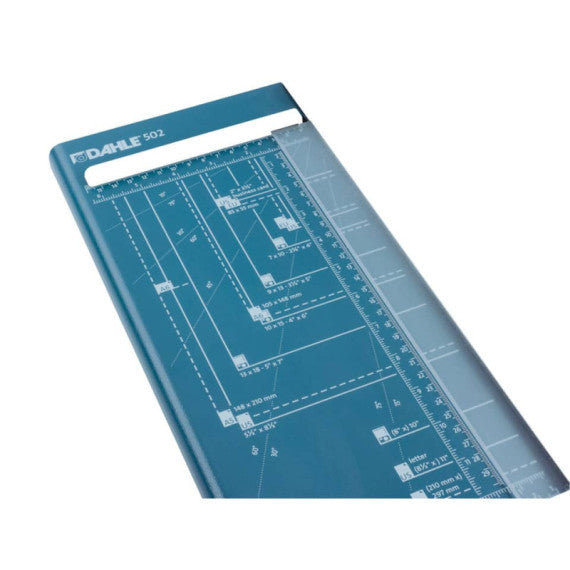 Taglierina a leva Dahle Hobby con pressino manuale max 8 fogli - luce 320-0,8 mm blu - R000502