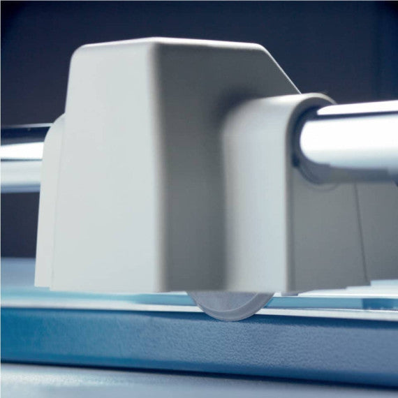 Taglierina a rullo Dahle di terza generazione con pressino automatico luce 510 mm blu R000552