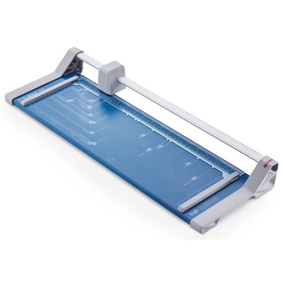 Taglierina a rullo Dahle Hobby con pressino automatico max 6 fogli - luce 460-0,6 mm blu R000508
