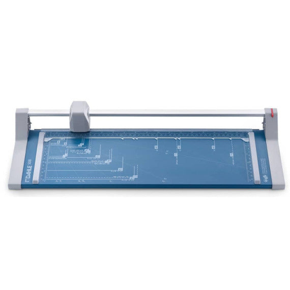 Taglierina a rullo Dahle Hobby con pressino automatico max 6 fogli - luce 460-0,6 mm blu R000508
